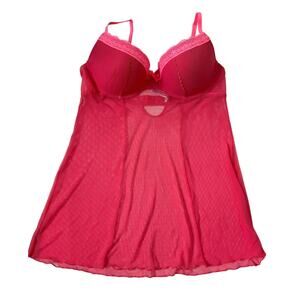 Gilligan & Omalley Women Size Large Pink Corset Sleepwear Intimate (10I-10)